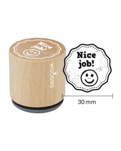 Woodies Rubber Stamp - Nice Job!